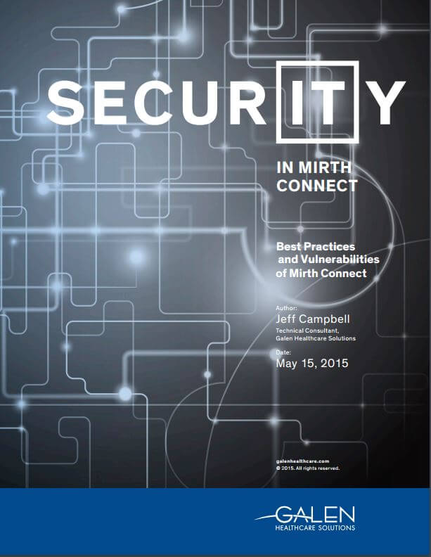Security in Mirth Connect
