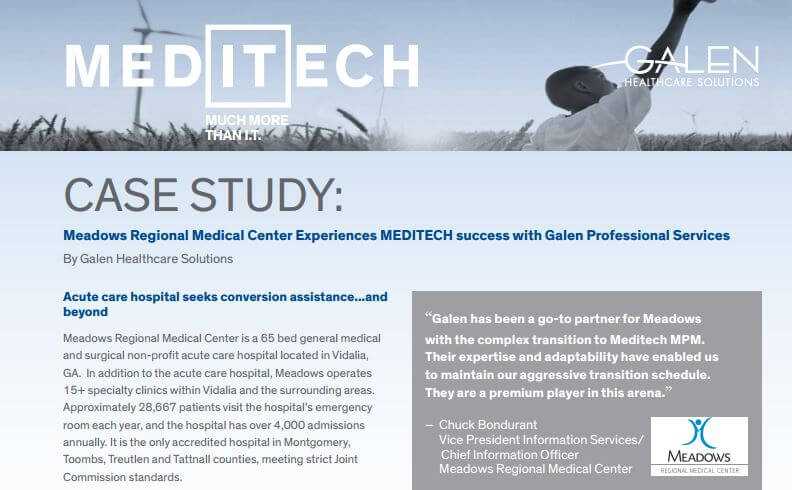 MEDITECH Implementation Case Study